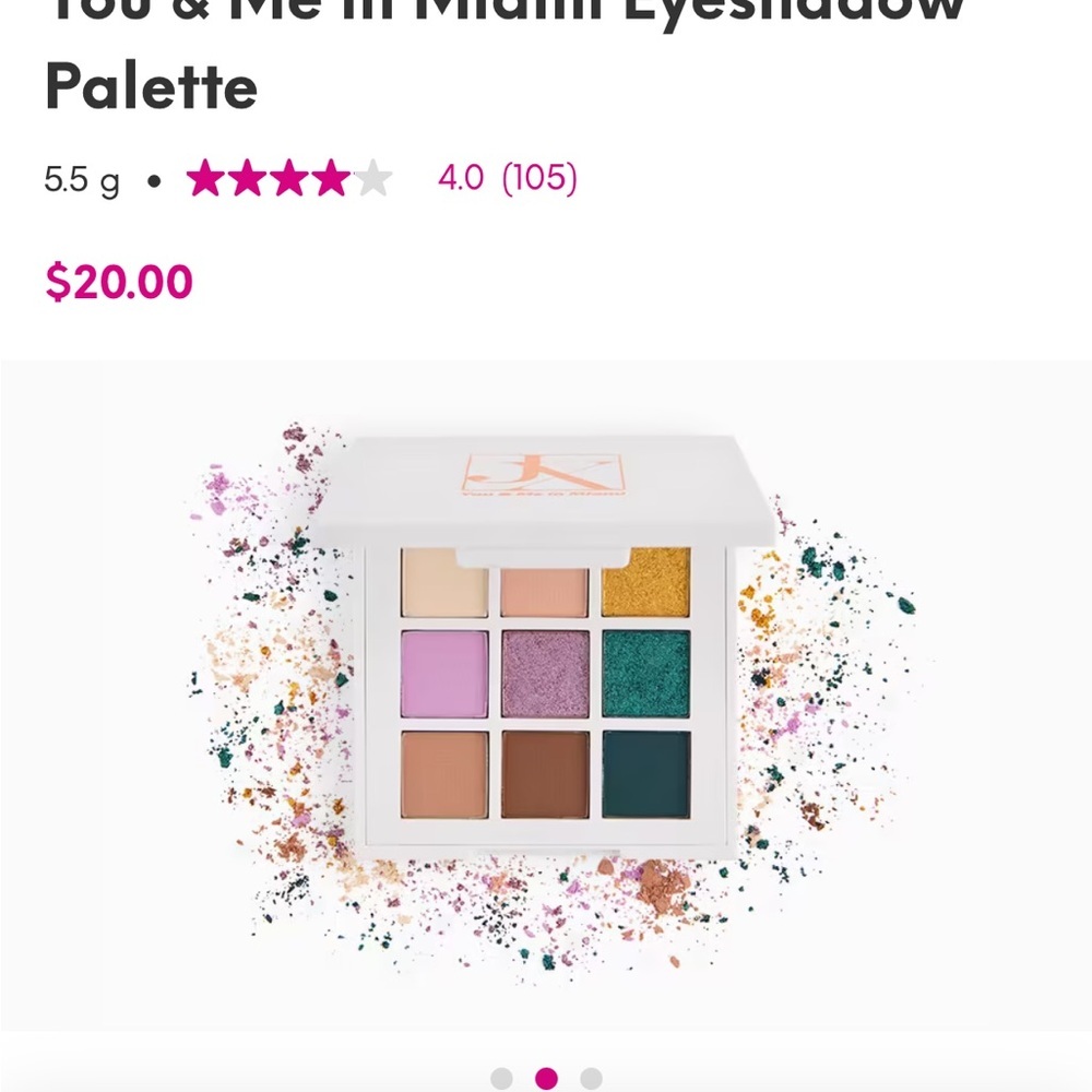 You & Me in Miami Eyeshadow Palette